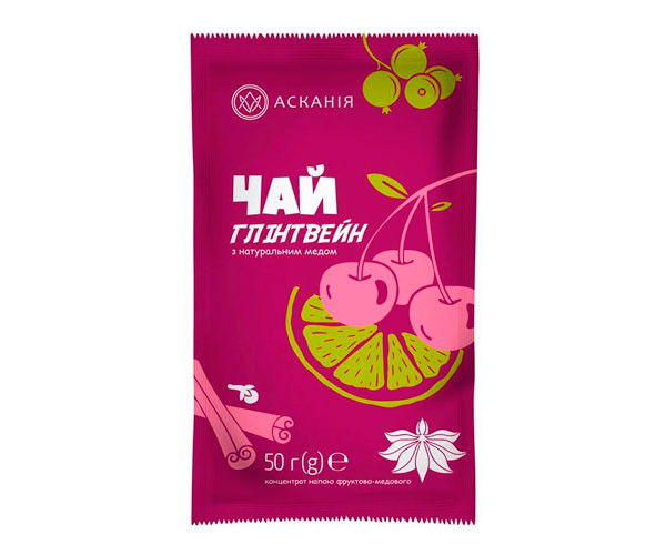 Концентрат чая Асканія Глинтвейн Пряная вишня 12х50 г фото