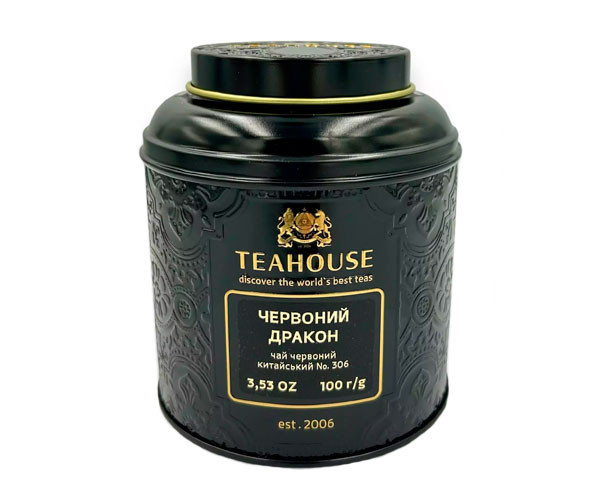 Красный чай Teahouse №306 Красный дракон ж/б 100 г