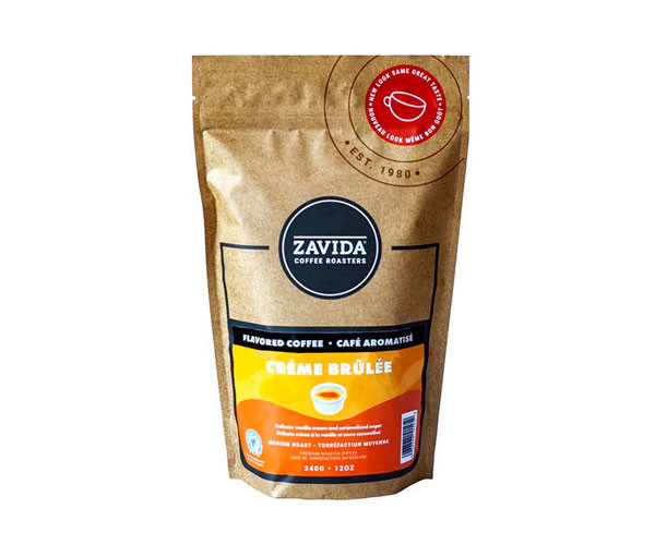 Кофе Zavida Creme Brulee в зернах 340 г