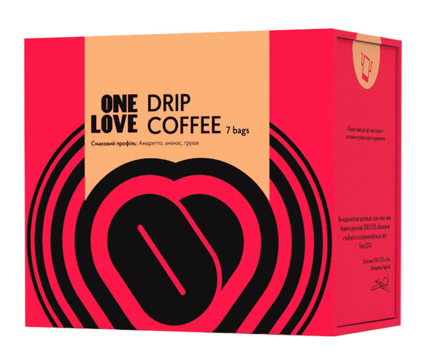 Набор Дрип-кофе One Love Міх 7 шт