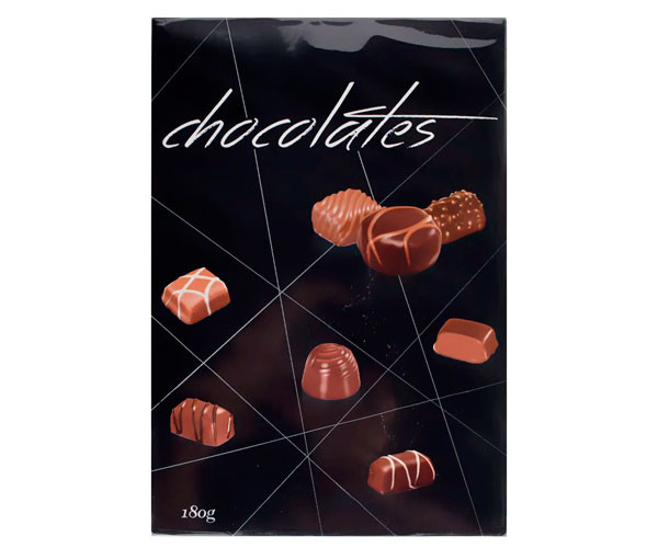 Шоколадные конфеты Piasten Chocolates Schwartz 180 г