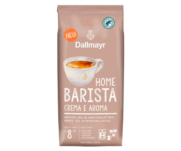 Кофе Dallmayr Home Barista Crema e Aroma в зернах 1 кг