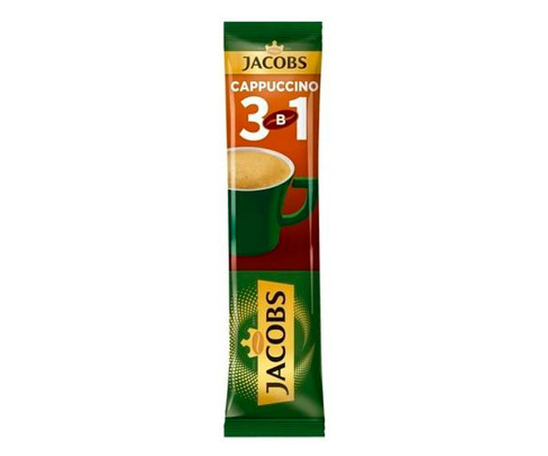 Кофейный напиток Jacobs 3 в 1 Cappuccino 24 шт купить