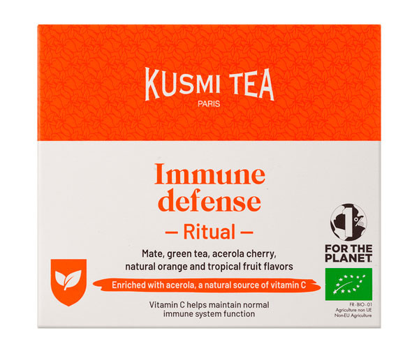 Смесь органического чая Kusmi Tea Immune defense в пакетиках 18х2 г