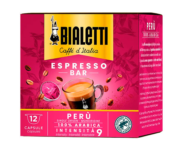 Кофе в капсулах Bialetti Original Peru 12 шт