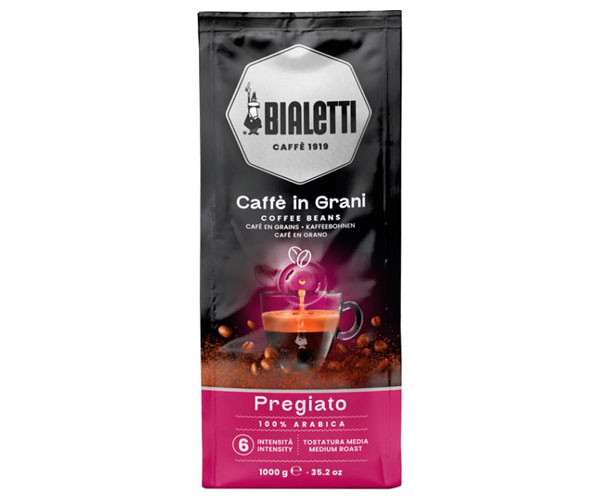 Кофе Bialetti Grani Pregiato в зернах 1 кг