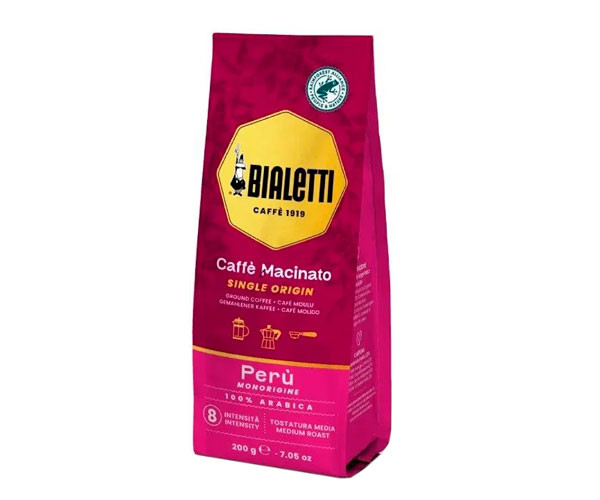 Кофе Bialetti Peru 100% Arabica молотый 200 г