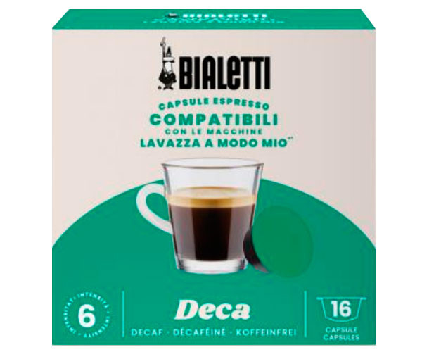 Кофе в капсулах Bialetti A Modo Mio Decaffeinato 16 шт