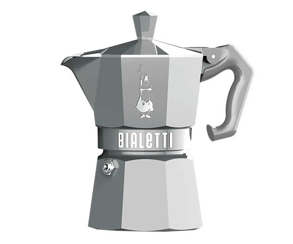 Гейзерная кофеварка Bialetti Moka Exclusive Silver на 3 порции 130 мл