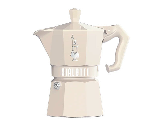 Гейзерная кофеварка Bialetti Moka Exclusive Cream на 3 порции 130 мл