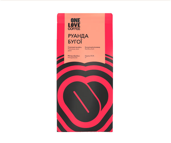 Кофе One Love Rwanda Bugoyi filter в зернах 250 г