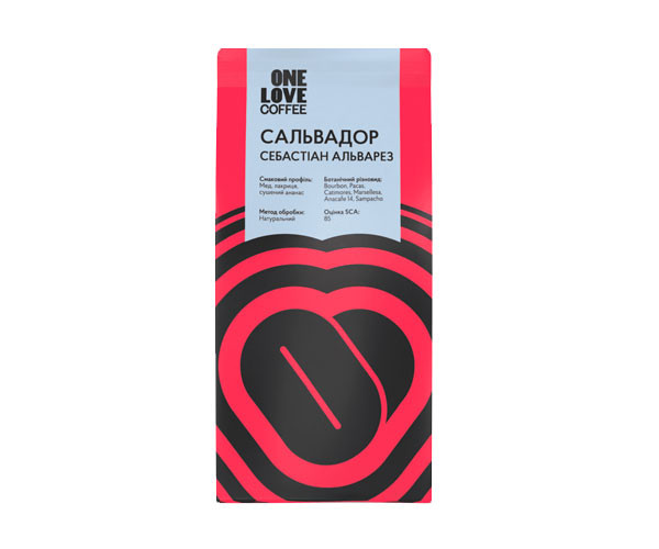 Кофе One Love Salvador Sebastian Alvarez espresso в зернах 250 г