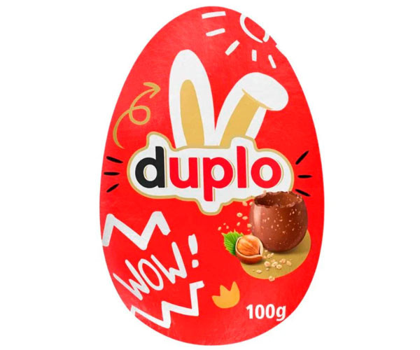 Шоколадное яйцо Ferrero Duplo Пасхальное 100 г купить