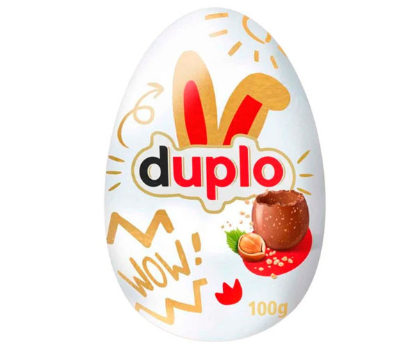 Шоколадное яйцо Ferrero Duplo Пасхальное 100 г