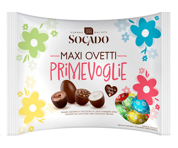 Конфеты Socado Maxi Ovetti Primevoglie 450 г