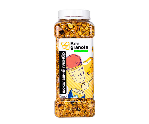 Гранола Bee Granola Шоколадный пломбир 500 г