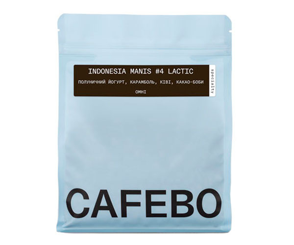 Кофе CafeBoutique Indonesia Frinsa Manis №4 omni в зернах 500 г