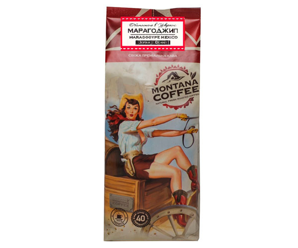 Кофе Montana Coffee Марагоджип Мексика в зернах 500 г