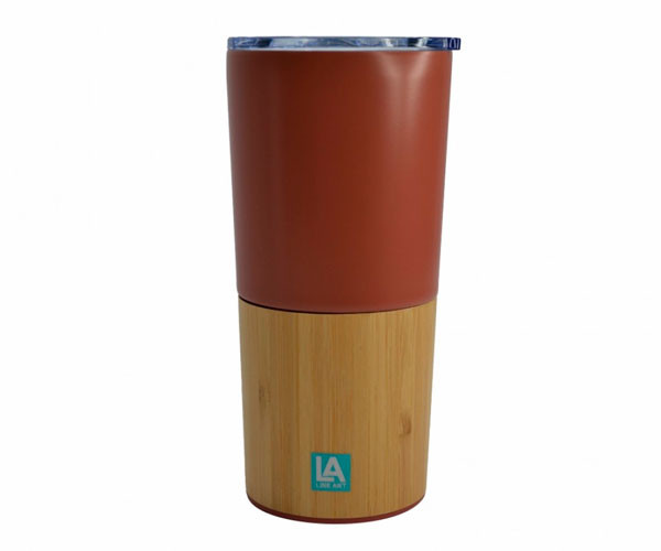 Термокружка Line Art Mao светло-коричневая 500 мл