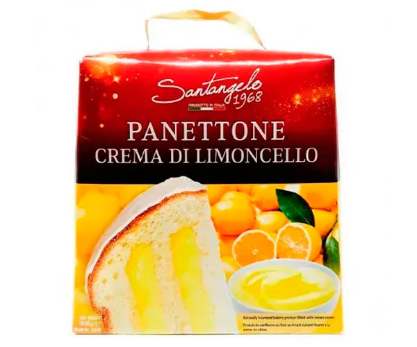 Десерт панеттоне Santangelo с лимонным кремом 908 г