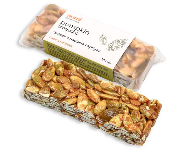 Крокан Aumi из семян тыквы 30 г