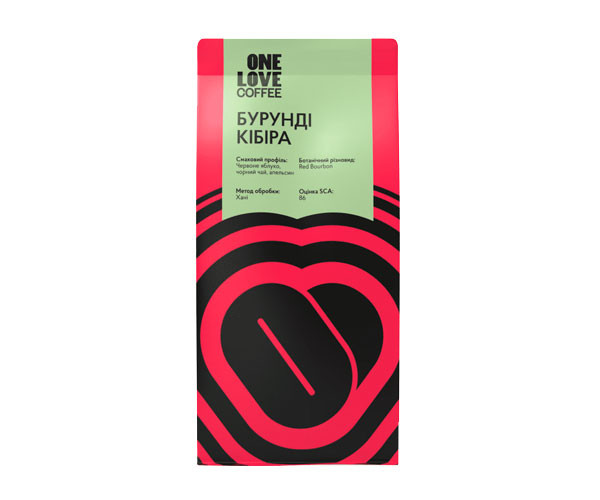 Кофе ONE LOVE Burundi Kibira espresso в зернах 250 г