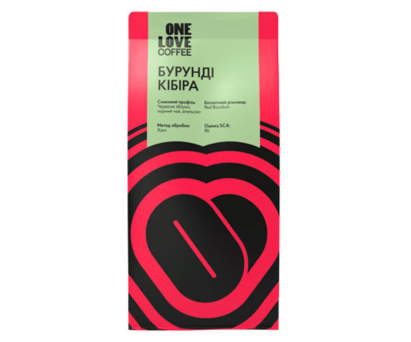 Кофе ONE LOVE Burundi Kibira espresso в зернах 1 кг