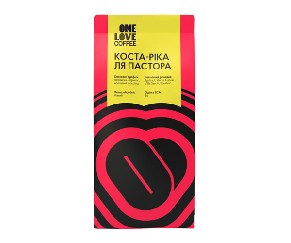 Кофе ONE LOVE Costa Rica La Pastora espresso в зернах 250 г