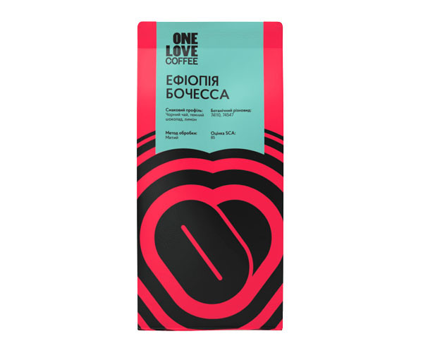 Кофе ONE LOVE Ethiopia Bochessa filter в зернах 250 г