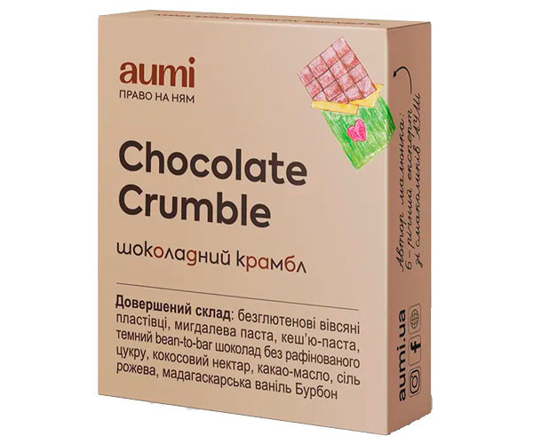Крамбл Aumi Шоколадный 35 г