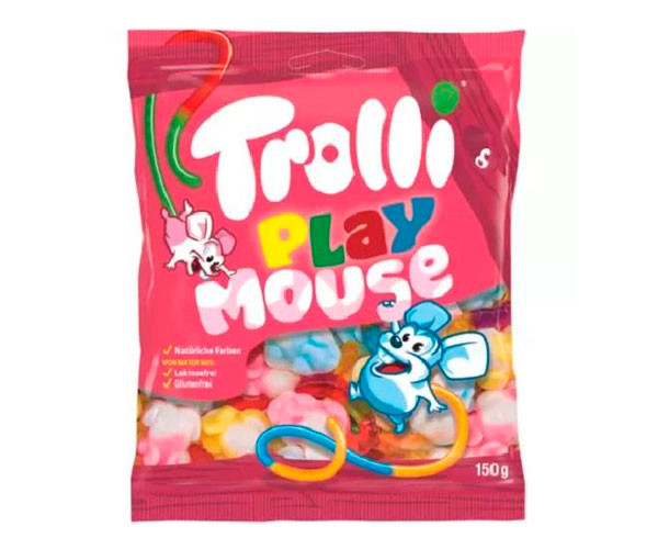 Конфеты желейные Trolli Play Mouse 150 г