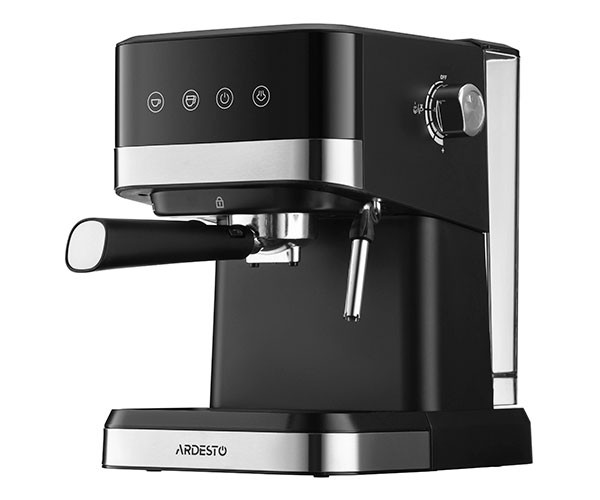 Кофеварка Ardesto YCM-E1700 серебристо-черная