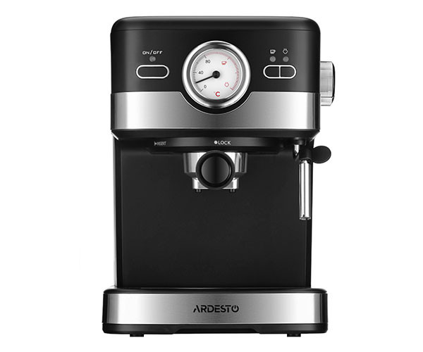 Кофеварка Ardesto YCM-E16B серебристо-черная купить