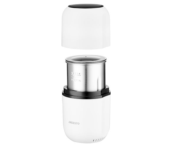 Кофемолка Ardesto KGC-1508W белая фото