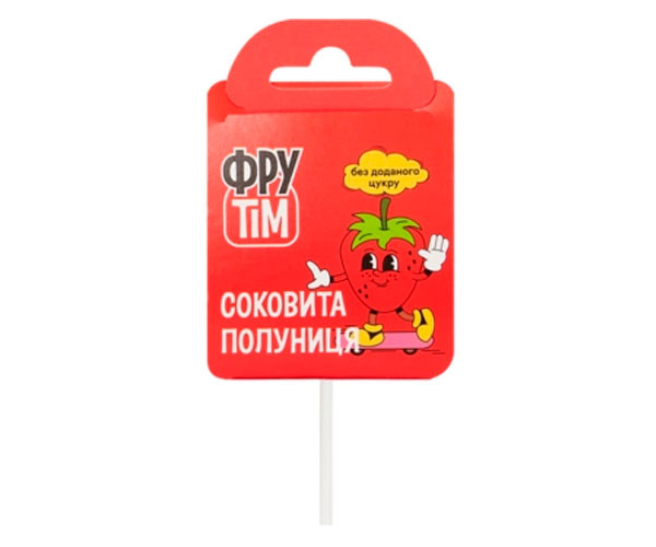 Леденцы ФруТім Клубника 10х10 г