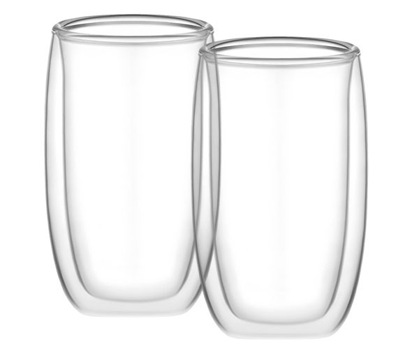 Набор чашек с двойными стенками Ardesto AR2638B 2 шт 380 мл