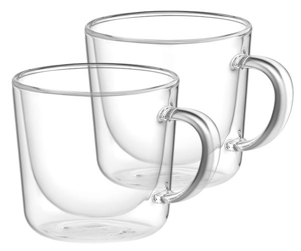 Набор чашек с ручками и двойными стенками Ardesto AR2645BH 2 шт 450 мл