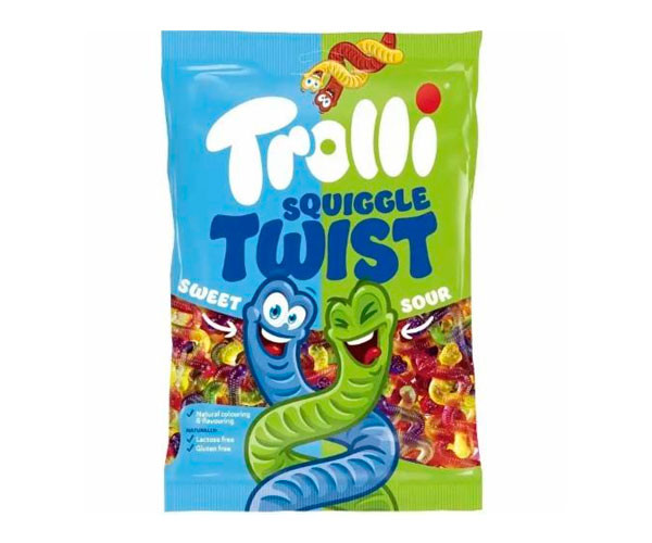 Конфеты желейные Trolli Squiggle Twist 150 г
