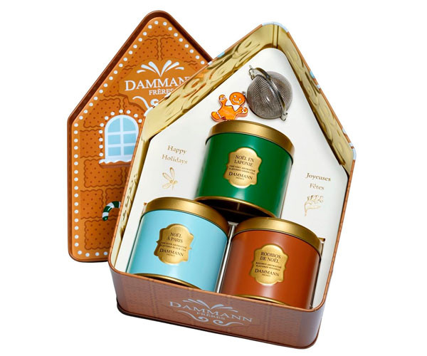 Чайный подарочный набор Dammann Freres Рождественские конфеты фото