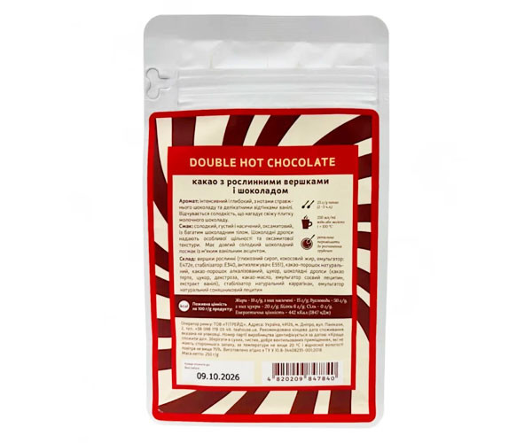 Какао Teahouse сливочный с шоколадом 250 г фото