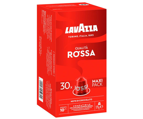 Кофе в капсулах Lavazza Nespresso Qualità Rossa 30 шт