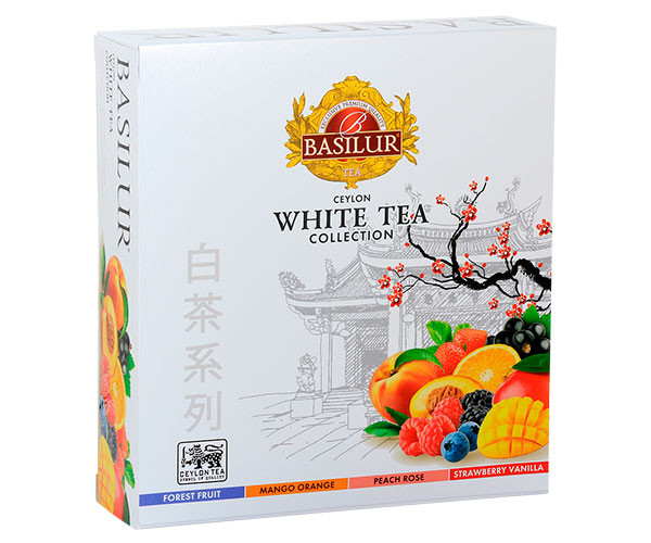Белый чай Basilur Ассорти в саше 40 шт