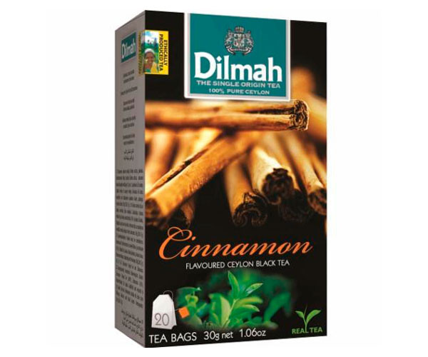 Черный чай Dilmah Cinnamon в пакетиках 20 шт