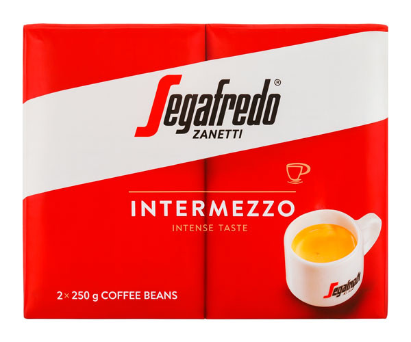 Кофе Segafredo Intermezzo молотый 2х250 г