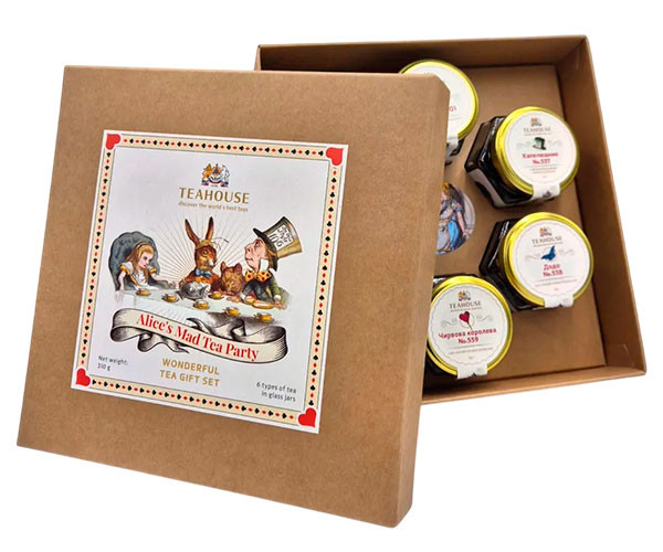 Подарочный набор чая Teahouse Безумное чаепитие Алисы фото