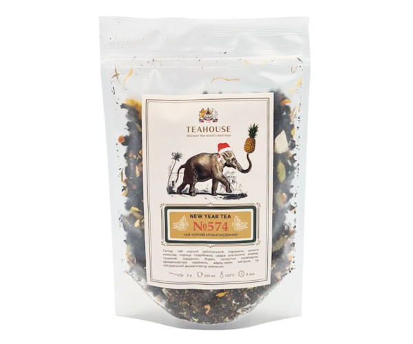 Черный чай Teahouse №574 New Year Tea 100 г