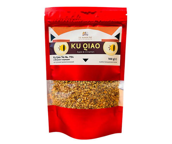 Гречишный чай Teahouse №754 Ку Цяо Ча яблоко и корица 100 г