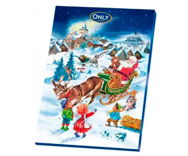 Адвент-календарь Only Рождественский 50 г