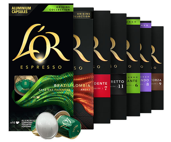 Набор капсул L'OR Nespresso - 100 шт