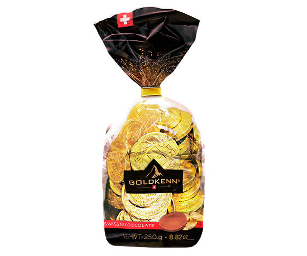 Шоколадные конфеты Goldkenn Gold Money Bag 250 г